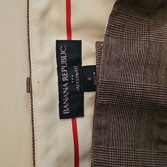 Banana Republic Jackson fit wide leg trousers size 8 long - Picture 2 of 6